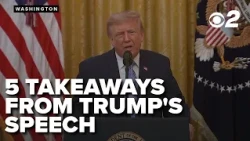 Key takeaways from President Trump's speech on election security and vulnerabilities