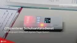 More Efficient School First Aid: Student Group Develops Their Own Pager System