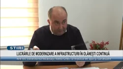 INFRASTRUCTURE MODERNIZATION WORKS CONTINUE IN OLĂNEȘTI