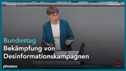 Bundestagsdebatte zur Bekämpfung von Desinformationskampagnen | 10.07.26