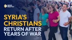 Syria's Christian Families Return Home After Years of War | EWTN News Nightly