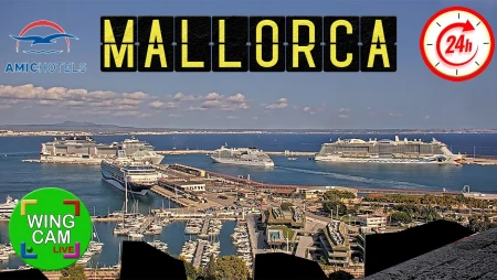 Palma de Mallorca - Port, Airport, City, Beach